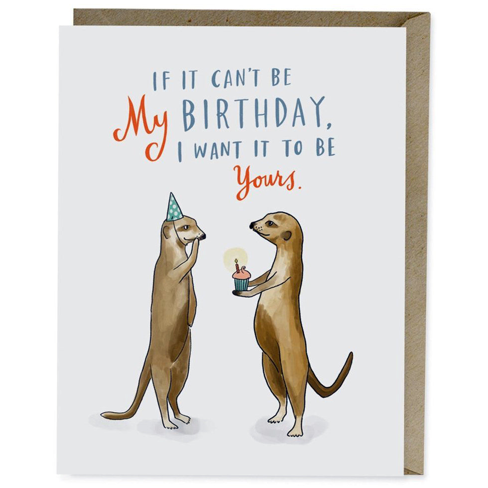 Card - Birthday - Meerkat