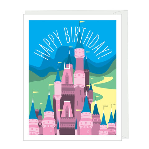 Card - Birthday - Castle