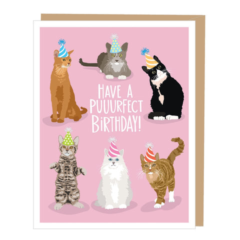 Card - Birthday - Puuurfect