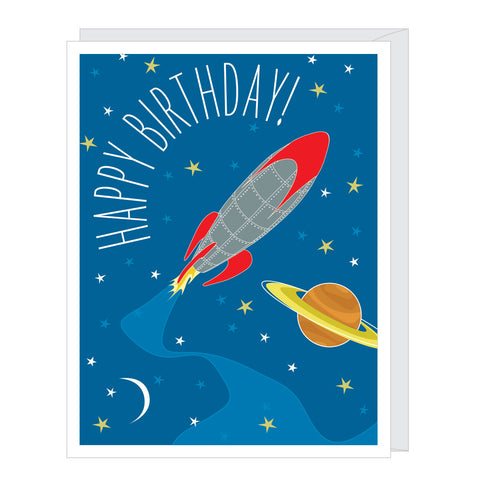 Card - Birthday - Rocket