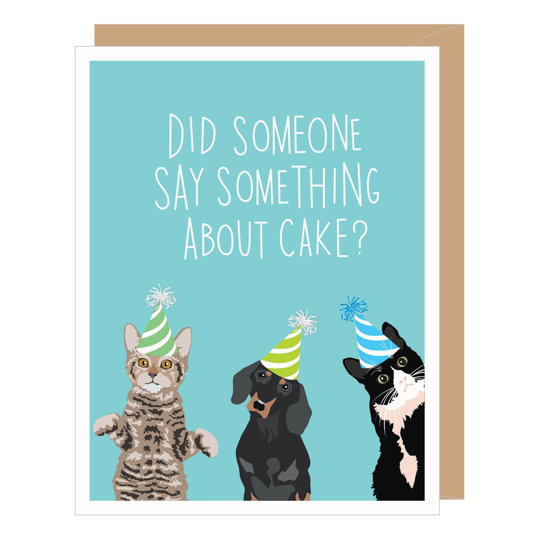 Card - Birthday - Cake?