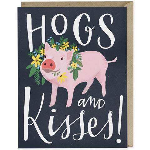 Card - Hogs & Kisses