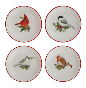 Holiday Birds Tiny Dishes