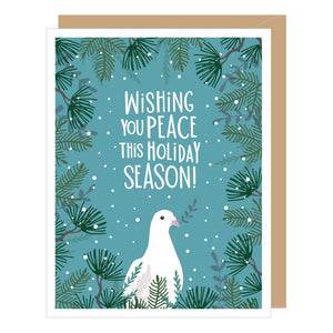 Card - Holiday - Dove