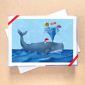 Boxed Holiday Cards - Holiday Whale