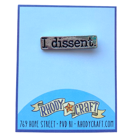 Pin - I Dissent