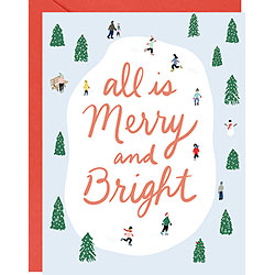 Card - Holiday - Merry & Bright