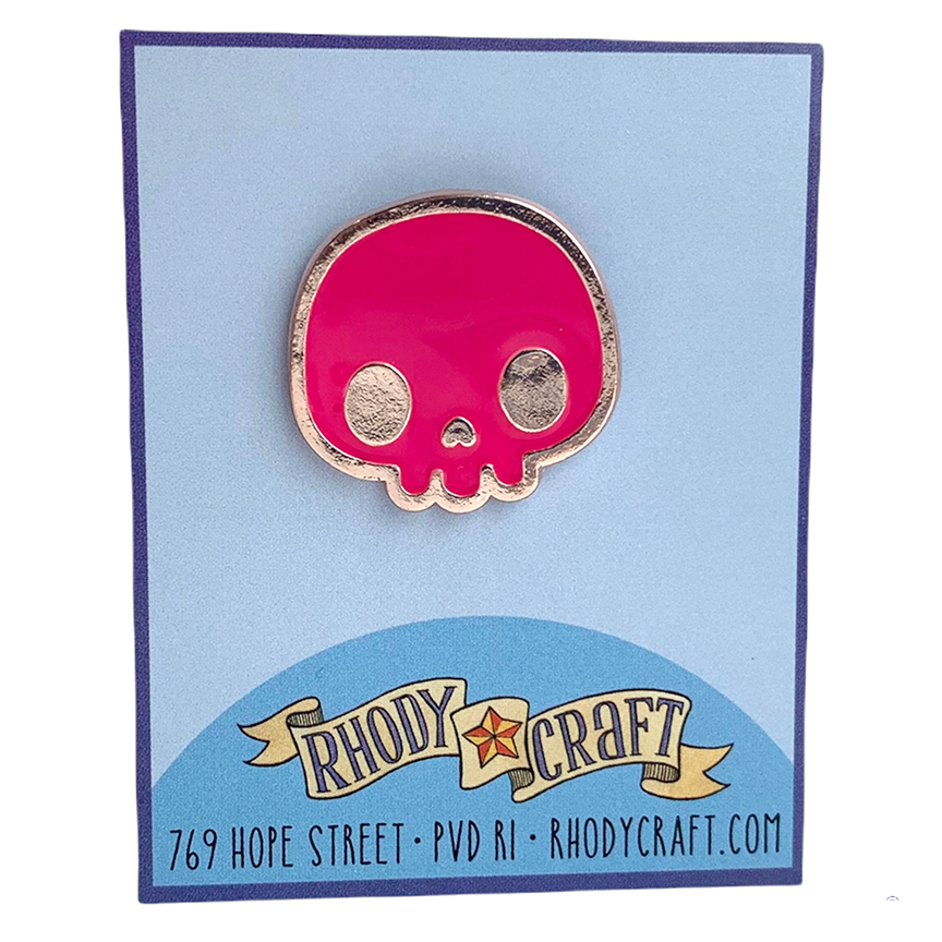 Pin - Pink Skull