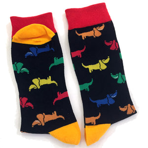 Socks - Rainbow Dogs