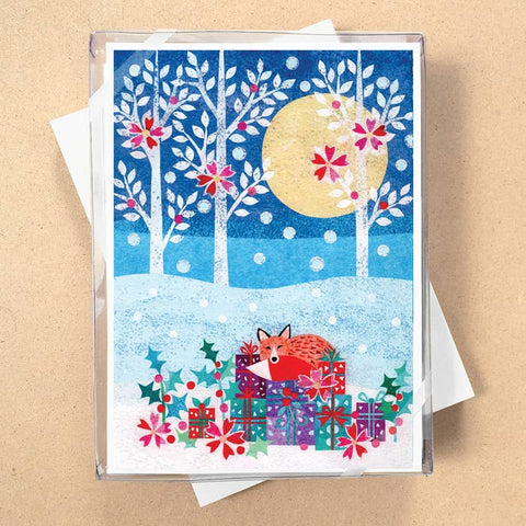 Boxed Holiday Cards - Fox Nappjng