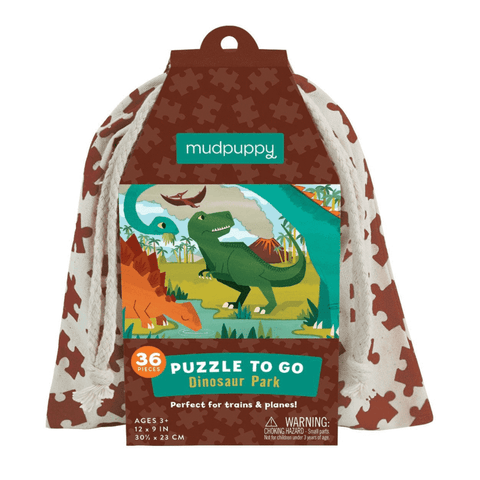 36 piece puzzle to go - Dinosaur Park