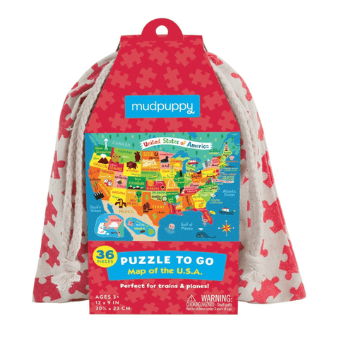 36 piece puzzle to go - Map of the USA
