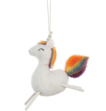 Ornament - Rainbow Unicorn