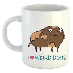 Mug - I ❤️ Weird Dogs