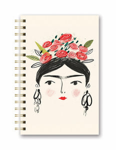 Spiral Journal - Woman with Flower Crown